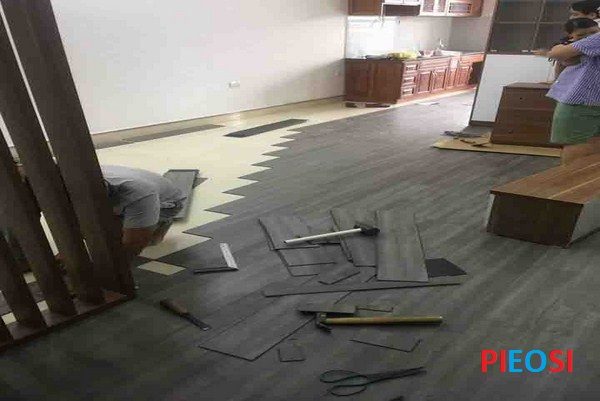 thi cong san nhua pieosi, thi cong san nhua