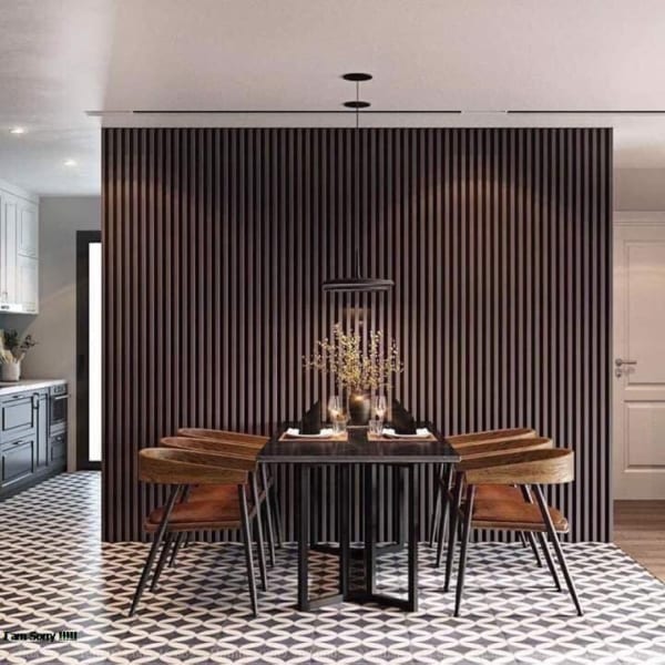 Mẫu ốp tường , ốp trần ốp tường giả gỗ,