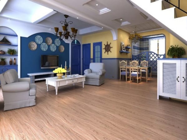 Công trình thi công sàn nhựa giả gỗ