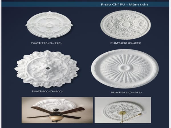 Phào Chỉ PU-Mâm Trần Tại Hà Nam