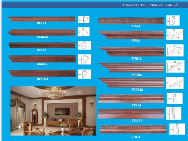 Các bước thi công phào chỉ PU tại Điện Biên