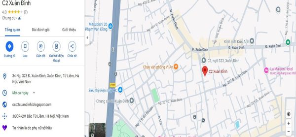 địa chỉ google map tham.edu.vn